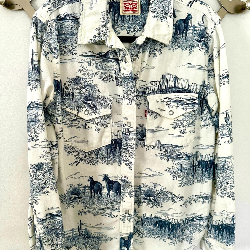 Levi's Western Graphic Denim Shirt